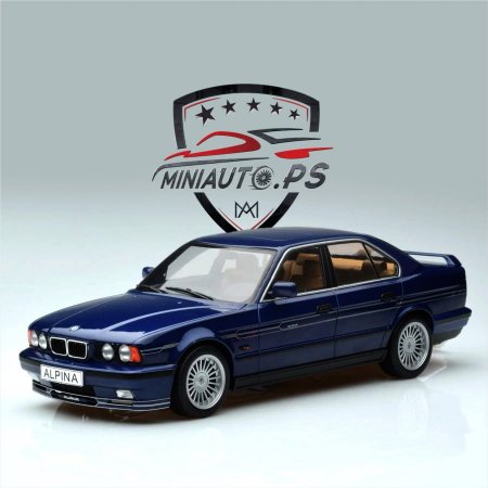 بي ام دبليو BMW B10 E34 Metalic Blue قياس 1/18 من شركة model car groub(mcg)